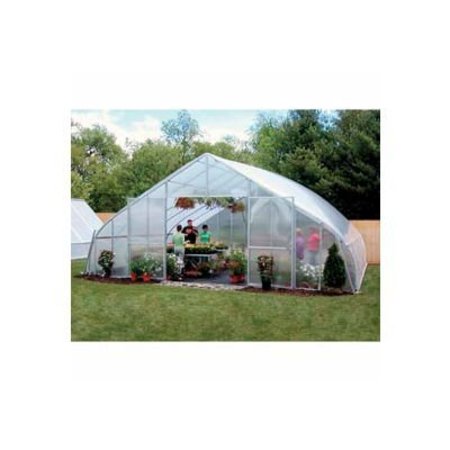 CLEARSPAN 26x12x72 Solar Star Greenhouse w/Poly Ends and Roll-Up Sides 106309C